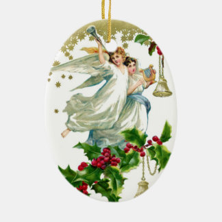 Ornamento De Cerâmica Anjo