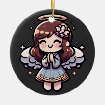 Anjo Anime Cherubic - angélico, kawaii,