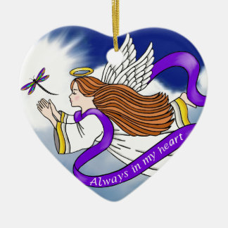 Ornamento De Cerâmica Anjo da libélula