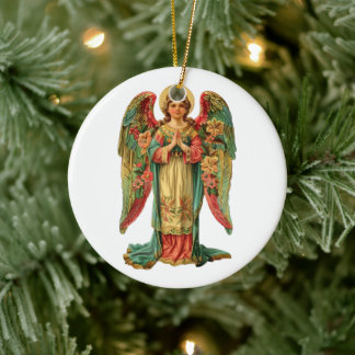 Ornamento De Cerâmica Anjo de Natal