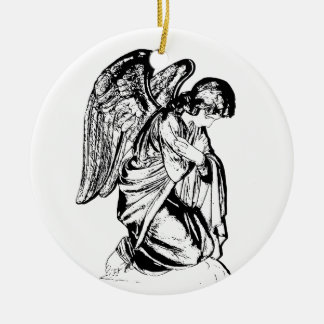 Ornamento De Cerâmica Anjo em qualquer cor
