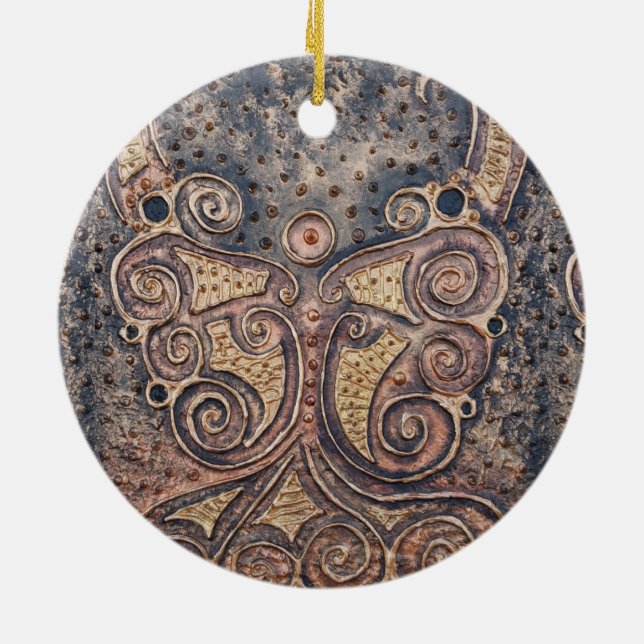 Ornamento De Cerâmica Anjo russo (Traseira)