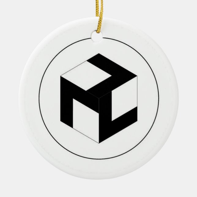 Ornamento De Cerâmica Antahkarana: Homem e fêmea (Frente)