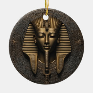 Ornamento De Cerâmica Antigos Luxos Redefinidos - Elegância Faraó