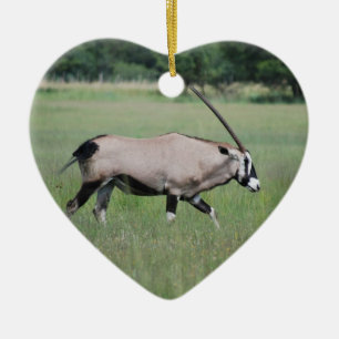 Ornamento De Cerâmica Antílope do Gemsbok