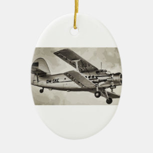 Ornamento De Cerâmica Antonov an-2