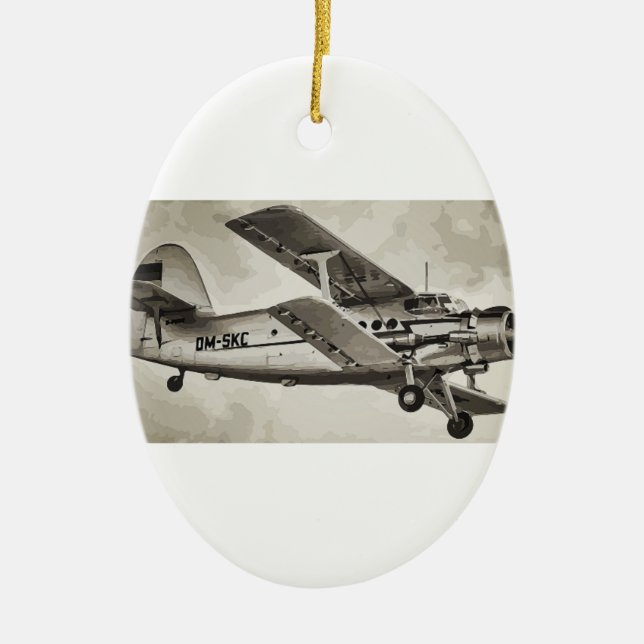Ornamento De Cerâmica Antonov an-2 (Frente)