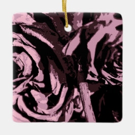 Ornamento De Cerâmica Apenas algumas Rosas