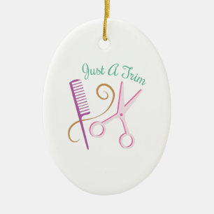 Ornamento De Cerâmica Apenas uma guarnição