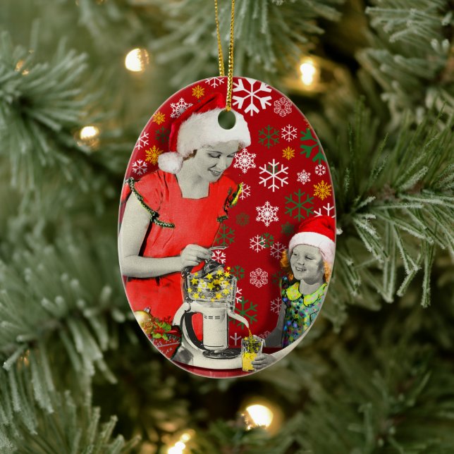 Ornamento De Cerâmica Aperte seu Xmas (Árvore)