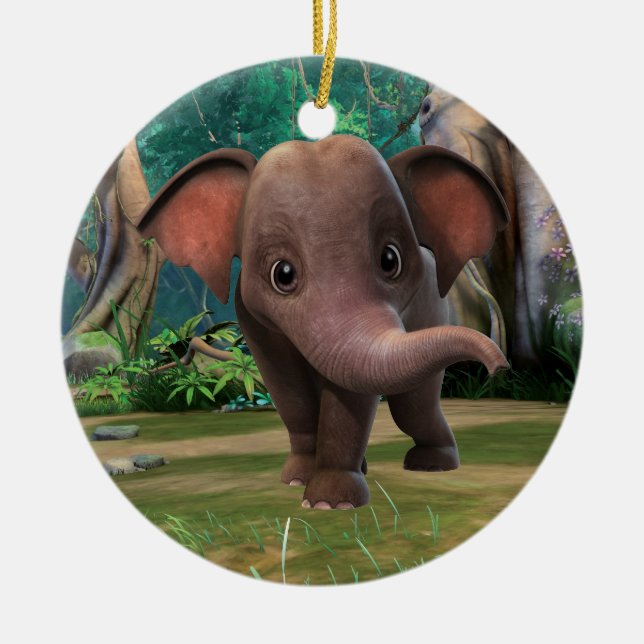 Ornamento De Cerâmica Appu (Frente)