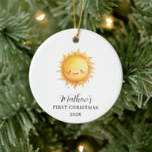 Aqui Vem o Filho Bebê Primeiro Natal