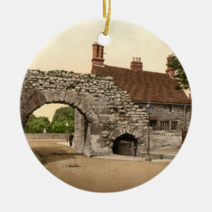 Ornamento De Cerâmica Arco de Newport, cidade de Lincoln, Lincolnshire,