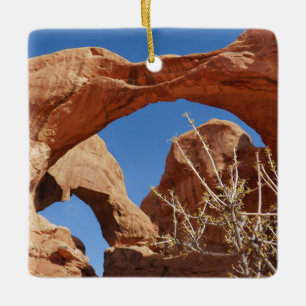 Ornamento De Cerâmica Arco Duplo no Parque Nacional Arches