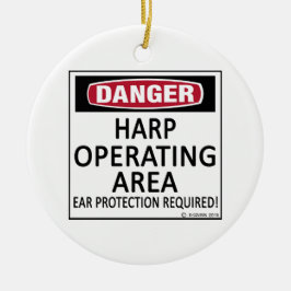 Ornamento De Cerâmica Área operacional Harp
