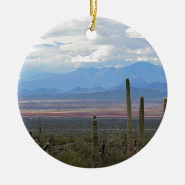 Ornamento De Cerâmica Arizona (Frente)