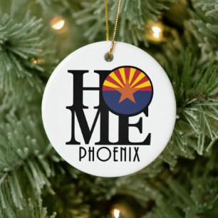 Ornamento De Cerâmica ARIZONA Phoenix INICIAL