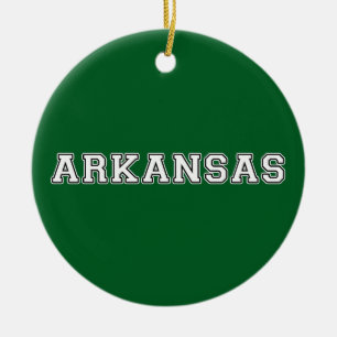 Ornamento De Cerâmica Arkansas