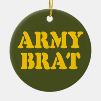 ORNAMENTO DE CERÂMICA ARMY BRAT