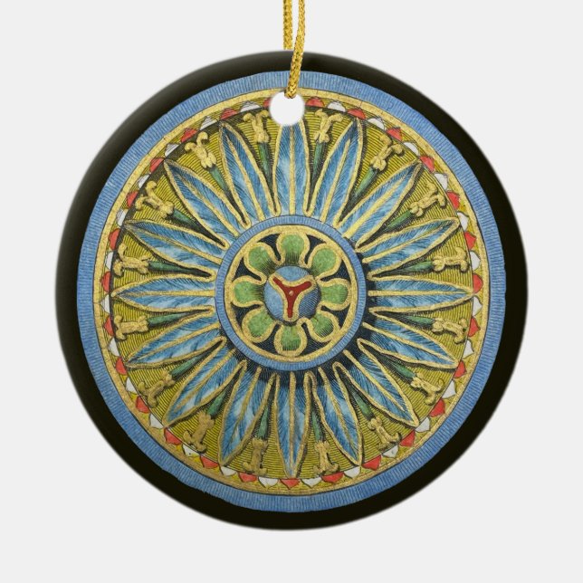 Ornamento De Cerâmica Arquitetura Antiquada N. º 2 (Frente)