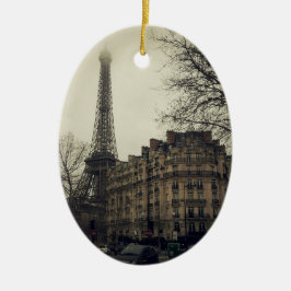 Ornamento De Cerâmica Arquitetura Eiffel Tower Paris