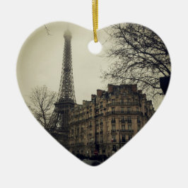 Ornamento De Cerâmica Arquitetura Eiffel Tower Paris