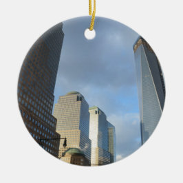 Ornamento De Cerâmica Arranha-céus de Nova York