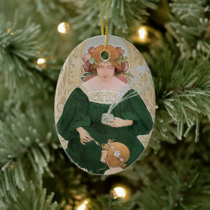 Ornamento De Cerâmica Arte Antiga Arte Nova Helm Cacao por Privat Livemo