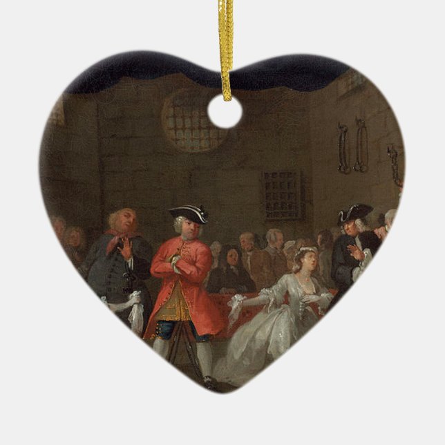 Ornamento De Cerâmica arte da ópera (Frente)