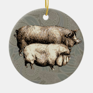 Ornamento De Cerâmica Arte de Ilustração Anterior de País de Fazenda de 