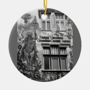 Ornamento De Cerâmica Arte de Parede Praga
