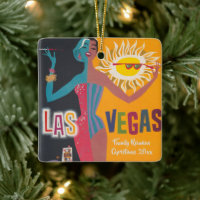 Arte de pôster de viagem de jogo de Las Vegas vint