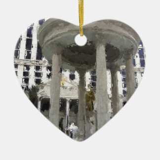 Ornamento De Cerâmica Arte do Caesars Palace de Las Vegas