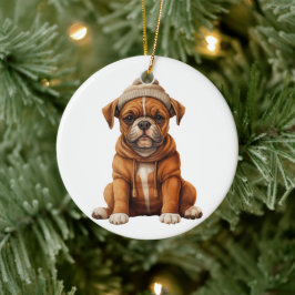 Ornamento De Cerâmica Arte personalizada para cães