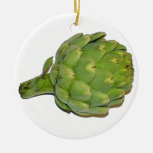 Ornamento De Cerâmica Artichoke