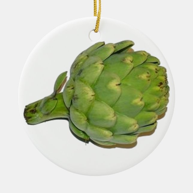 Ornamento De Cerâmica Artichoke (Frente)