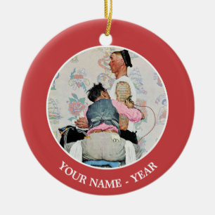 Ornamento De Cerâmica Artista do tatuagem