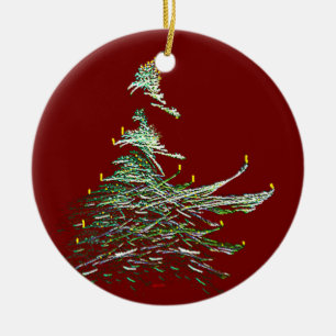 Ornamento De Cerâmica Árvore de Natal
