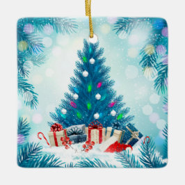 Ornamento De Cerâmica Árvore de Natal