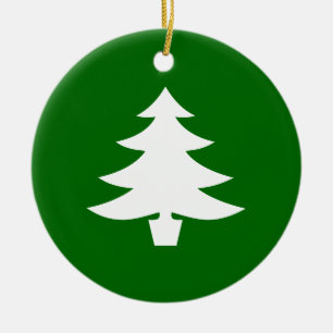 Ornamento De Cerâmica Árvore de Natal