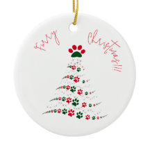 Árvore de Natal da Paula Vermelha e Verde | Fúria