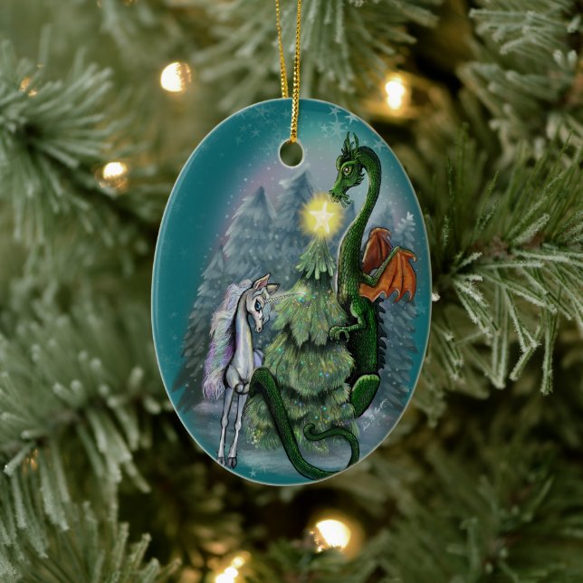 Ornamento De Cerâmica Árvore de Natal Encantada (Árvore)