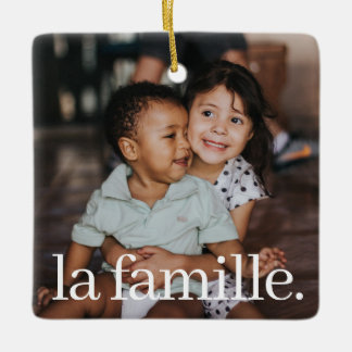 Ornamento De Cerâmica Árvore de Natal Francesa