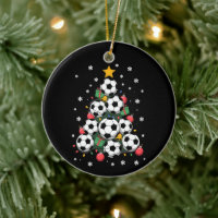 Árvore de Natal Futebol Xmas Jogador Amante do Esp