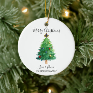 Ornamento De Cerâmica Árvore de Natal Pinheiro Maçônico Maçom