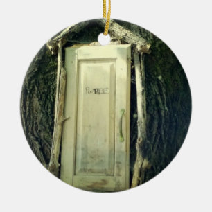 Ornamento De Cerâmica Árvore Poeta