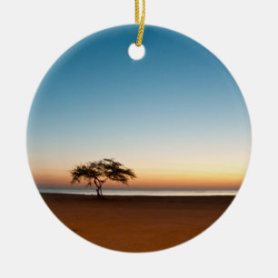 Ornamento De Cerâmica Árvore só no nascer do sol em Kuwait