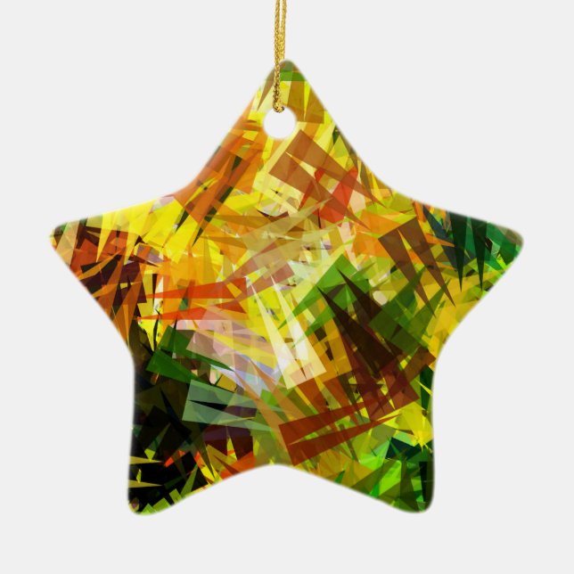 ORNAMENTO DE CERÂMICA ÁRVORES DE VERÃO (Frente)