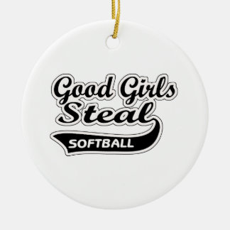 Ornamento De Cerâmica As boas meninas roubam (o preto)