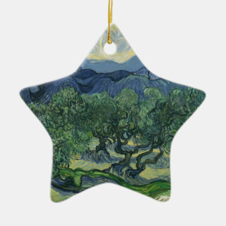 Ornamento De Cerâmica As Oliveiras - Van Gogh